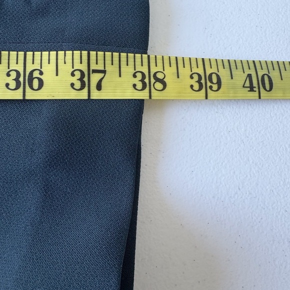 Talbots Cowl Neck Sheath Style Sleeveless Teal Dress Size 16P Sophisticated - Picture 10 of 11